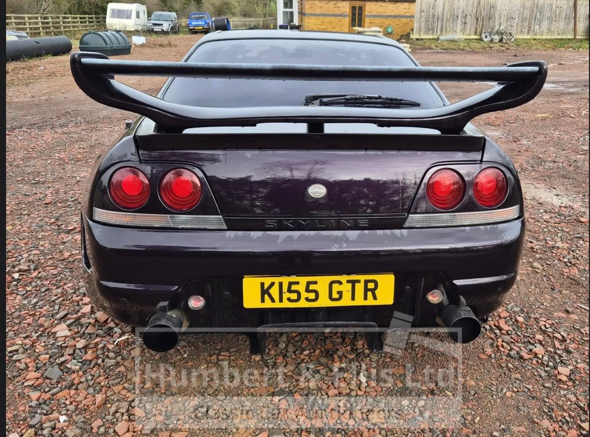 BOSS OD-2 “Dynamic” mod 1995 NISSAN SKYLINE This car is in a Humbert & Ellis timed online