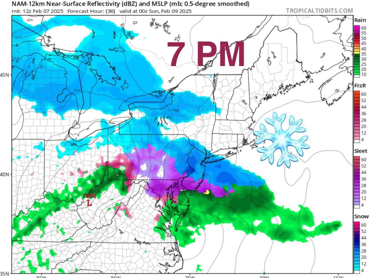 ** ️Timing Update ️** February 7,... - Islandwide Weather | Facebook