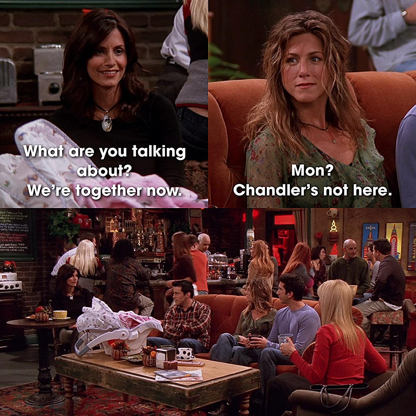 Friends - The iconic 'Pivot' scene aired 25 years ago today in the ...