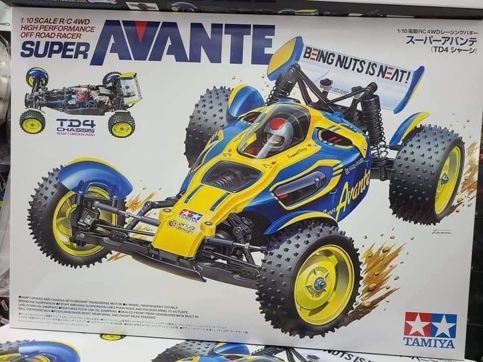 1/10RC タミヤ スーパーアバンテ TD4 レーシングバギー
