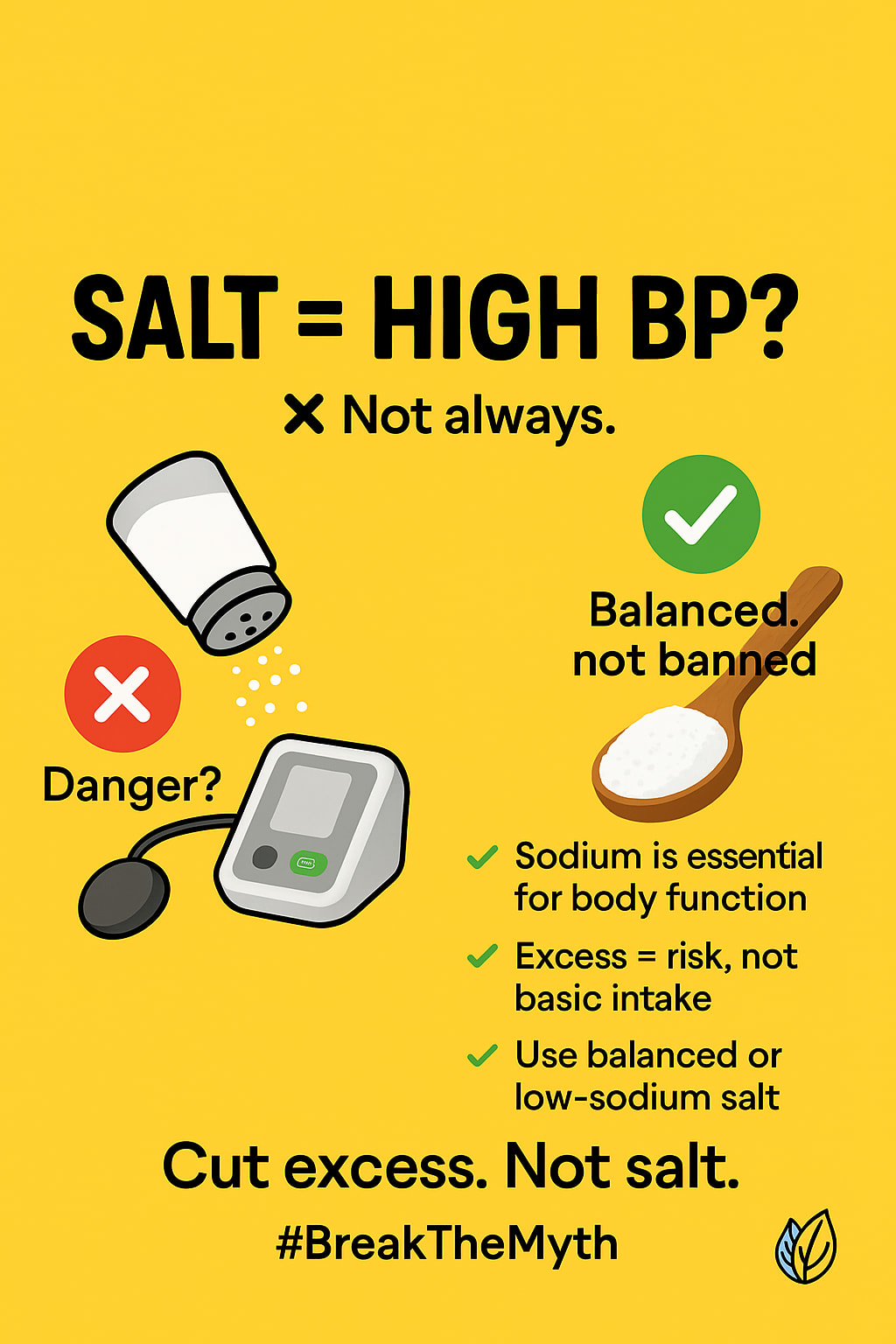 HowtoCure - “People with BP should avoid salt completely.”... | Facebook