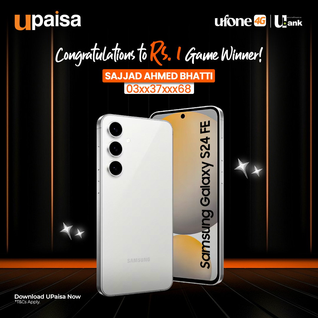 UPaisa Well played, well deserved! 🙌 Congratulations to... Facebook