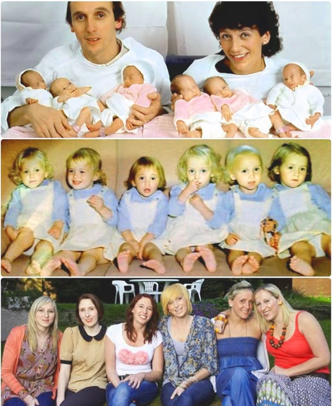 Modern - Haven't they grown up? Family photos show Walton sextuplets 27 ...