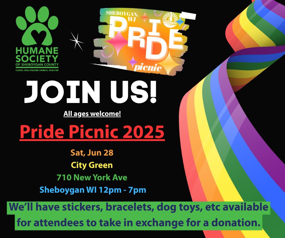 Humane - We’re Paws-itively excited to be hosting a table at Sheboygan ...