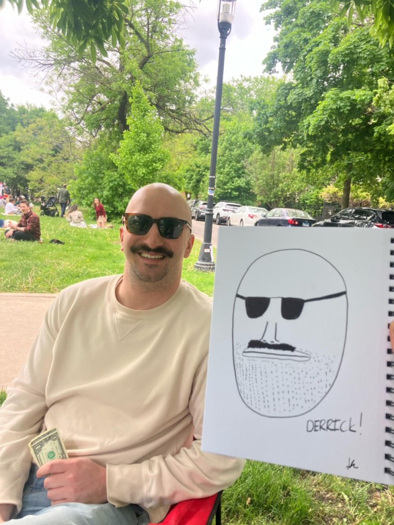 Block - Chicago performer’s Terrible Portrait drawings have become a ...