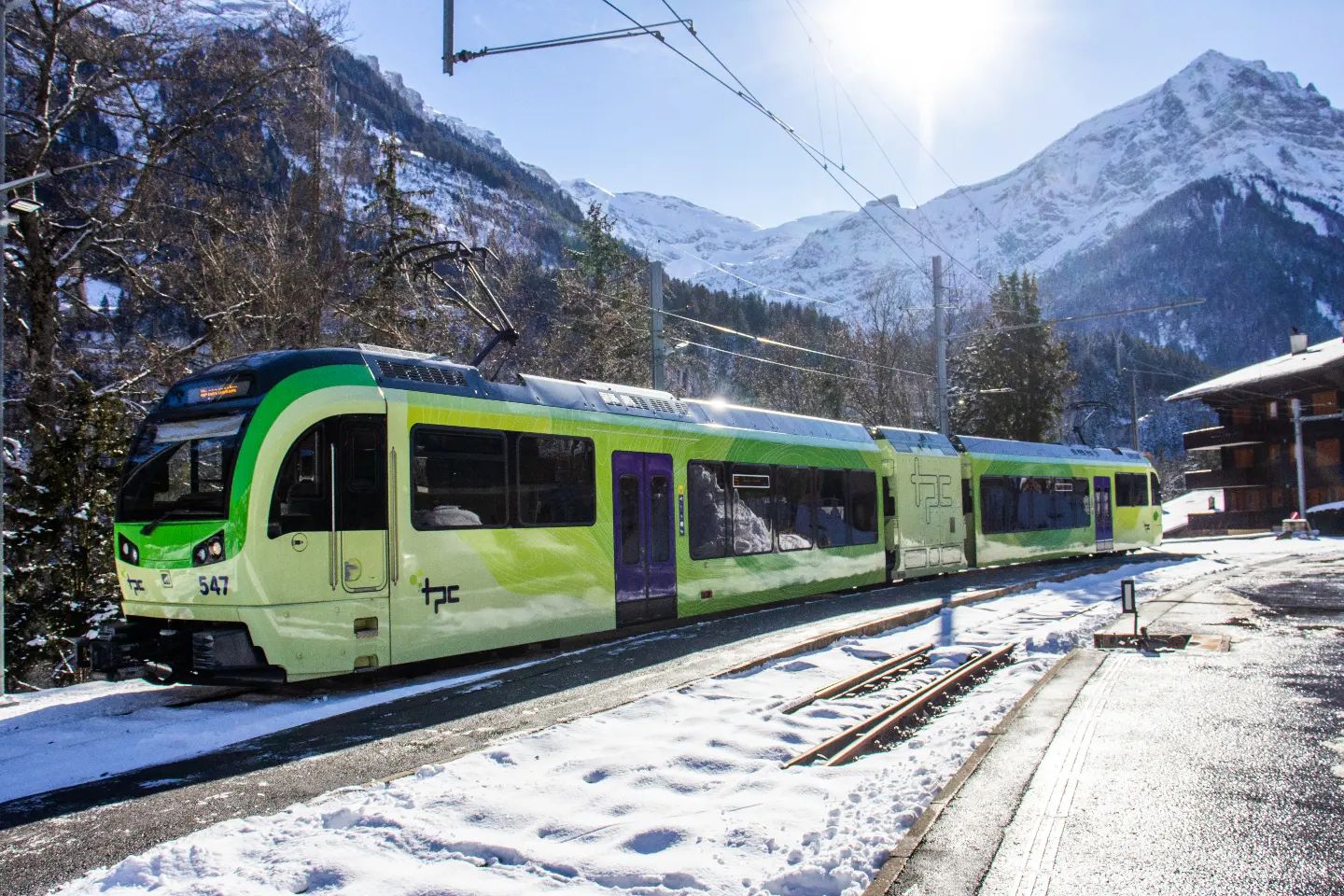 Christophe - Beh 2/6 N° 547 - TPC Gare de Champéry #tpc #tpcview #train ...