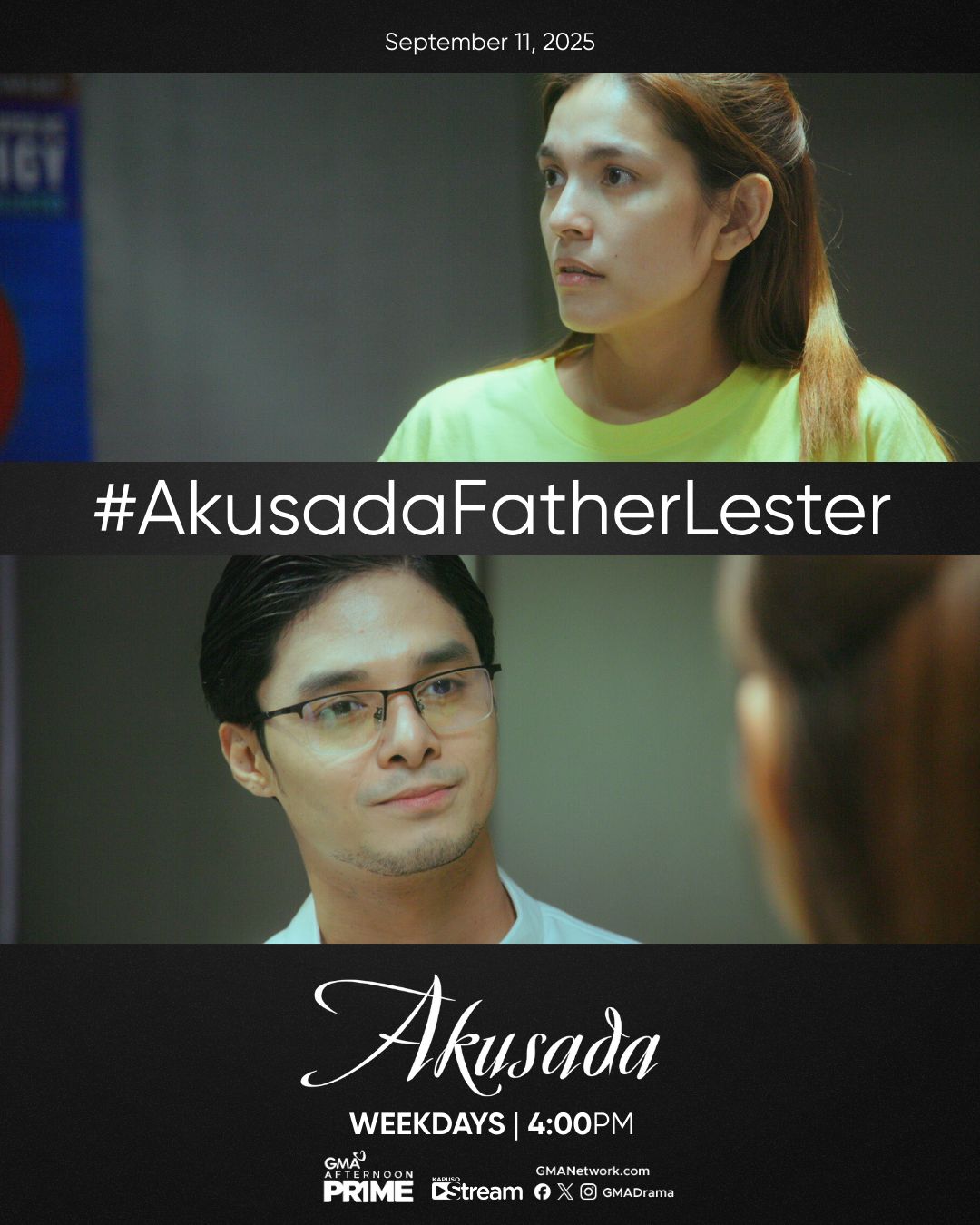 Kapuso PR Girl - Si Father Lester ang nakasaksi sa lahat…... | Facebook