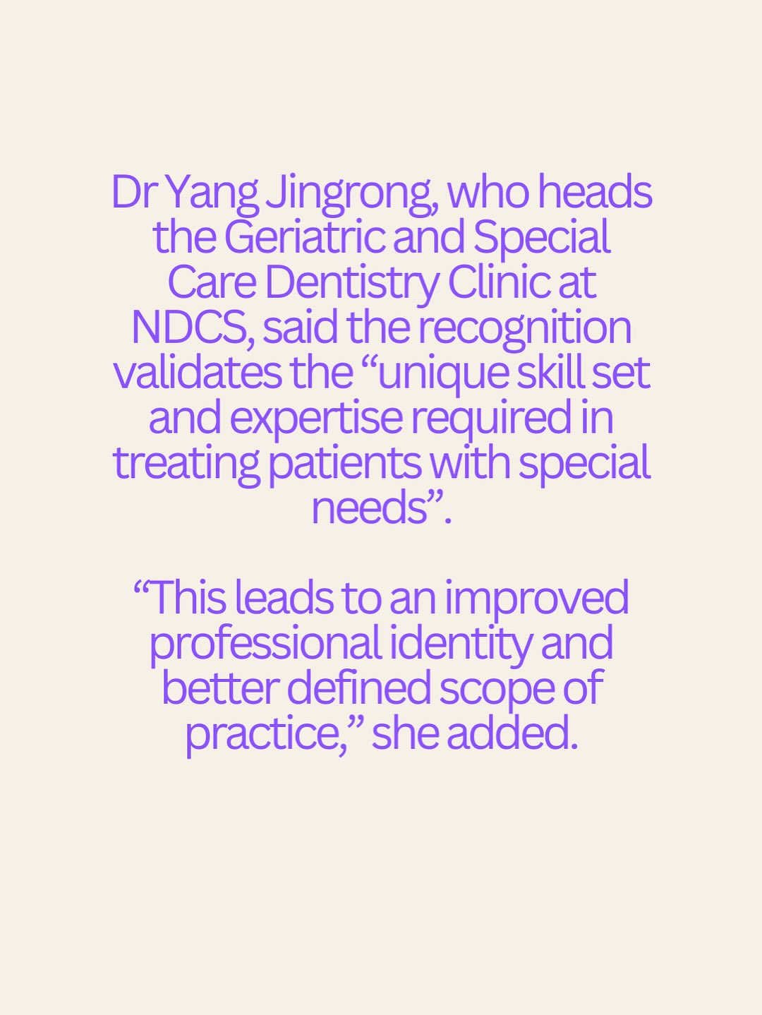 Australian Society of Special Care in Dentistry Inc. Asscid