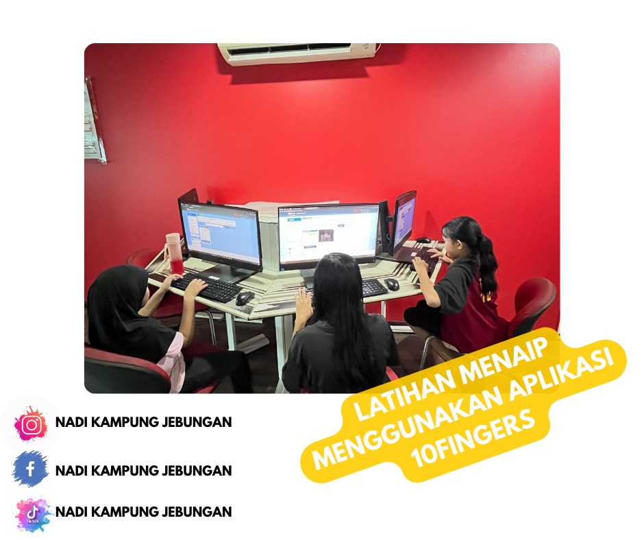 💻 Latihan Menaip Menggunakan... - NADI Kampung Jebungan | Facebook