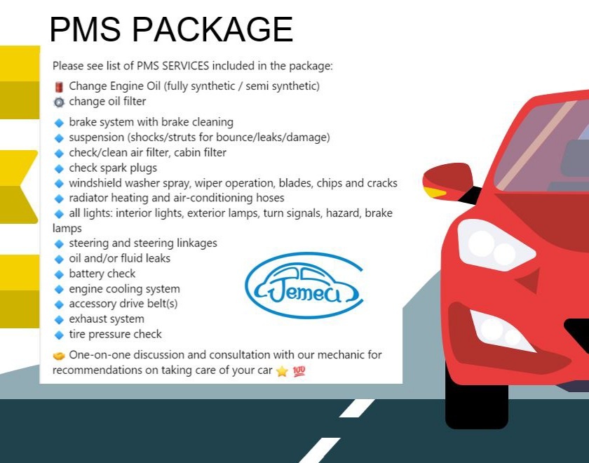 🚘 PMS for Toyota VIOS We take good... - Jemea Auto Supply