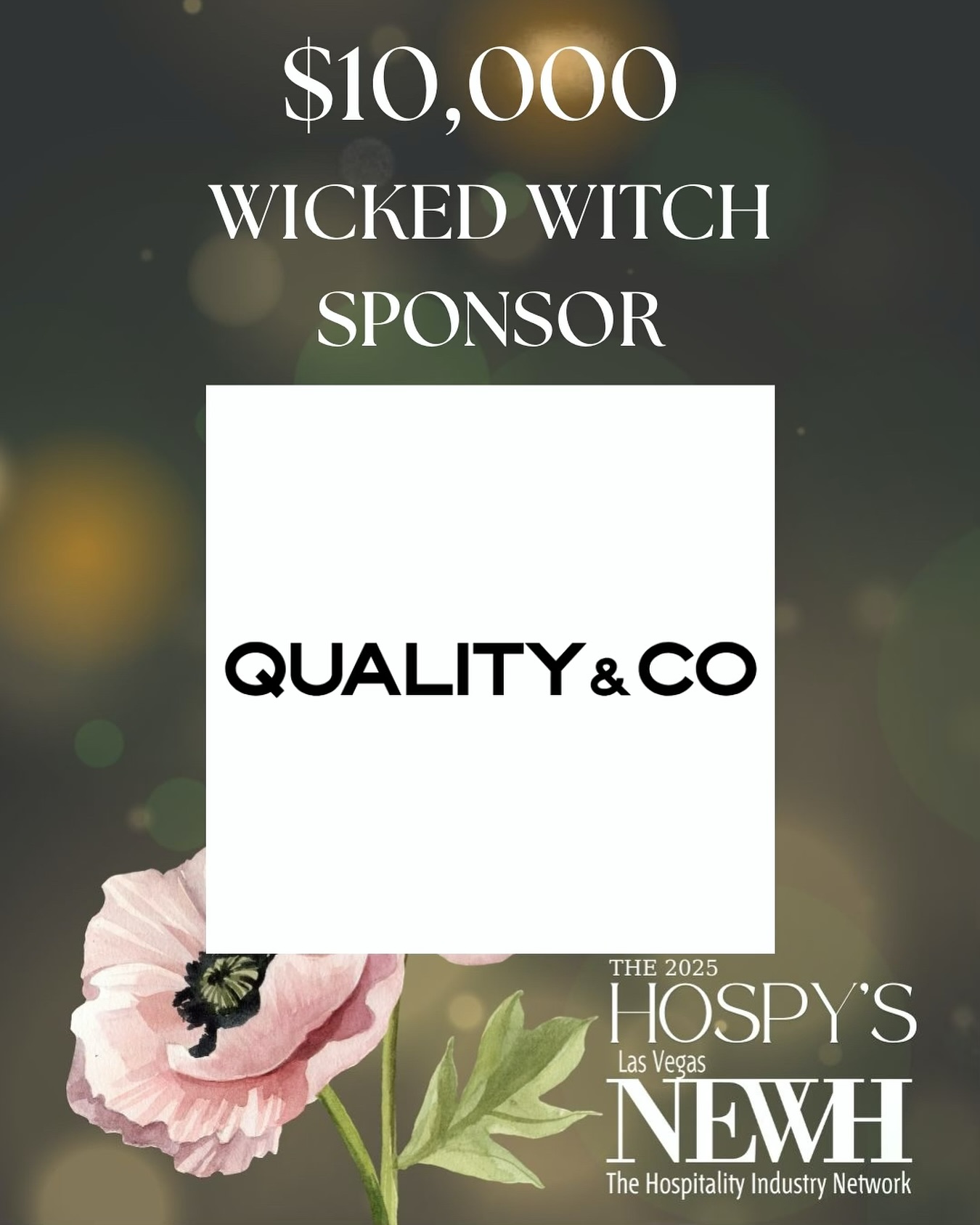 NEWH/ - WICKED WITCH SPONSOR We’re thrilled to welcome QUALITY & CO. as ...