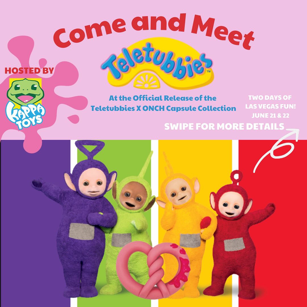 Kappa Toys - Our friends @teletubbieshq are launching an...