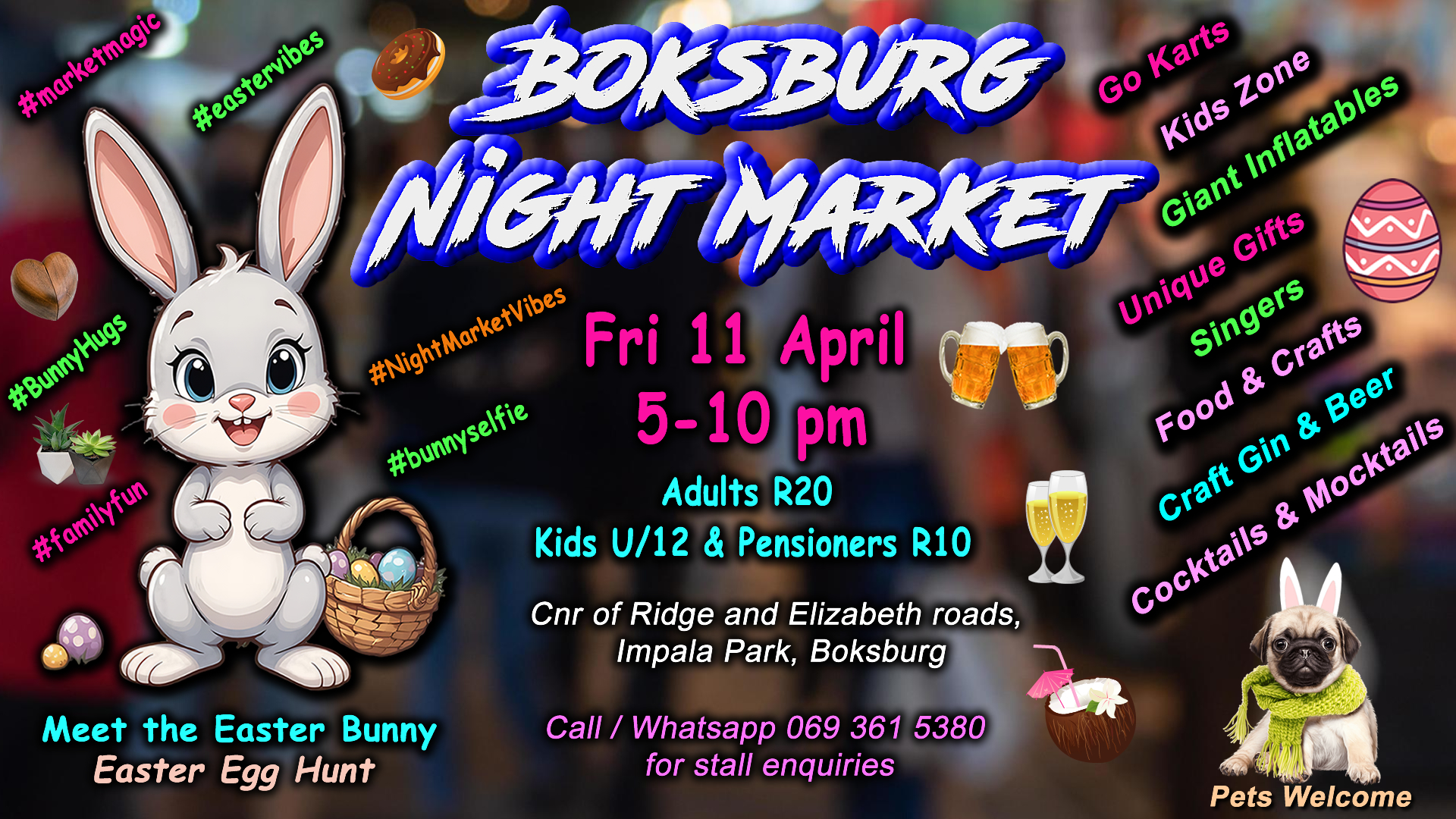 Boksburg Easter Night Market - 11 April