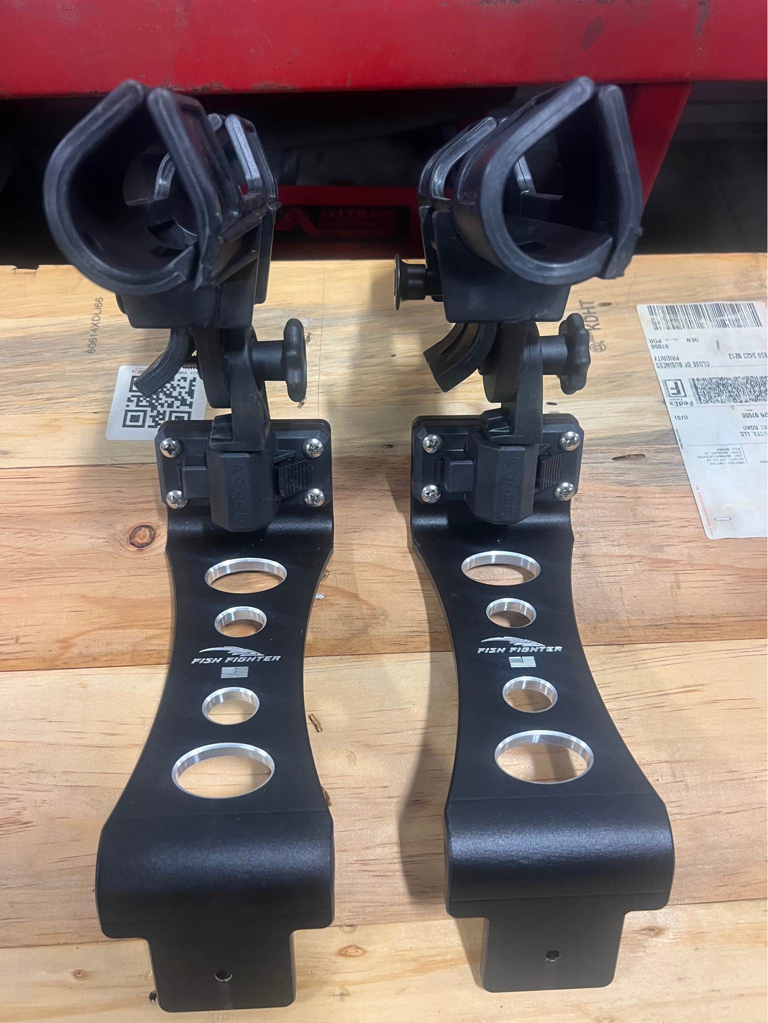 Fish Fighter 7x8 QRS Rod Riser. Folbe Rod Holder and side mount. $125 ...