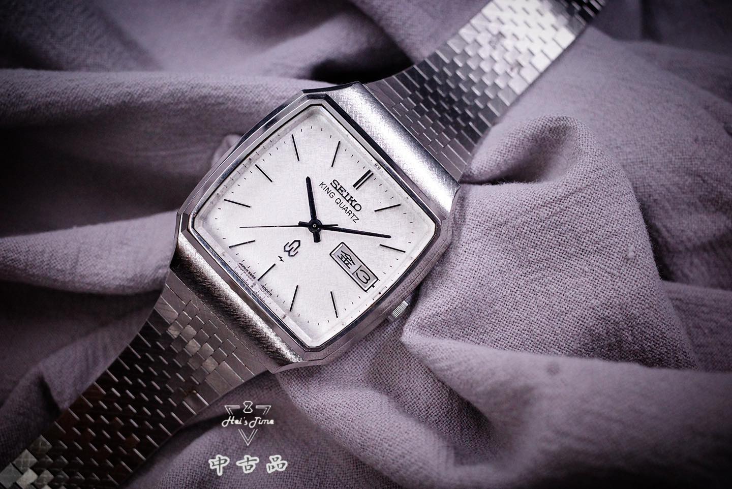 美品・完動品】SEIKO KING QUARTZ 1977年製 ヴィンテージ ?【SEIKO 