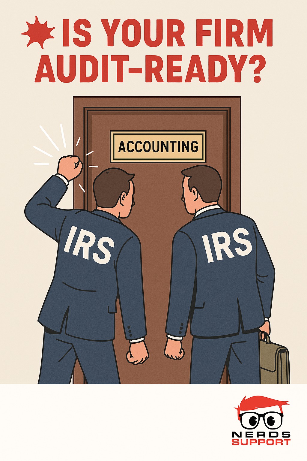 💥 Is Your Firm Audit-Ready? If the... - Nerds Support, Inc. | Facebook
