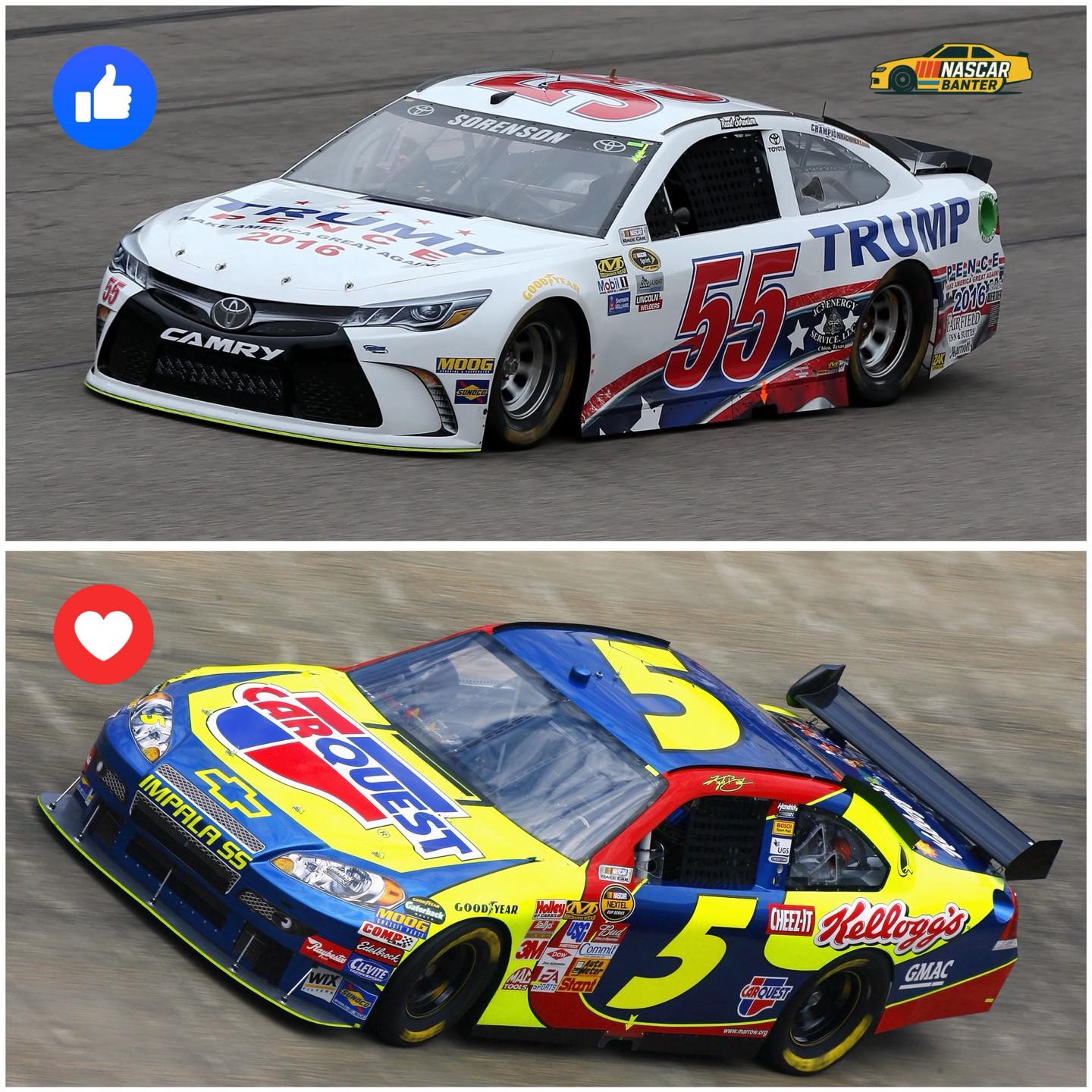 Nascar - I’m voting for Trump | Facebook