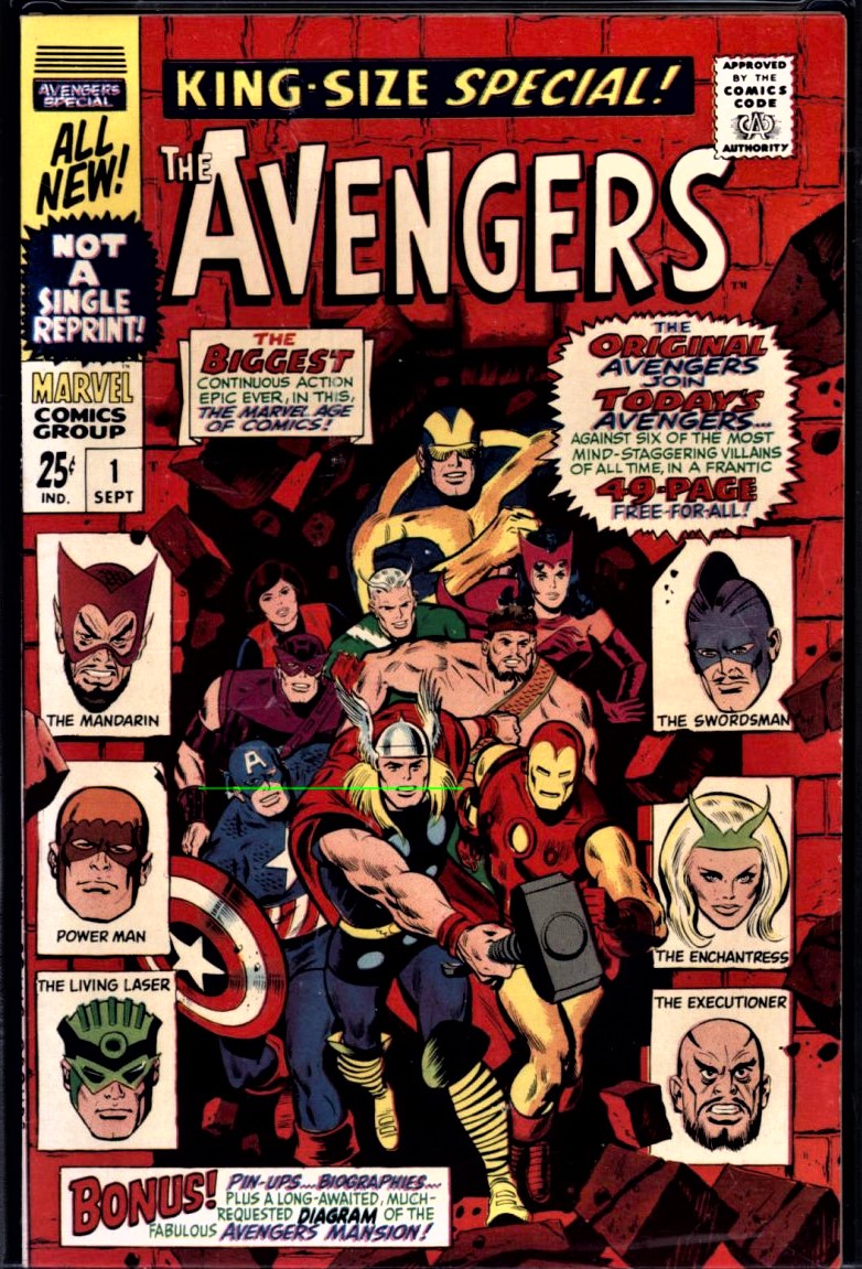New cover “Avengers” issue 1