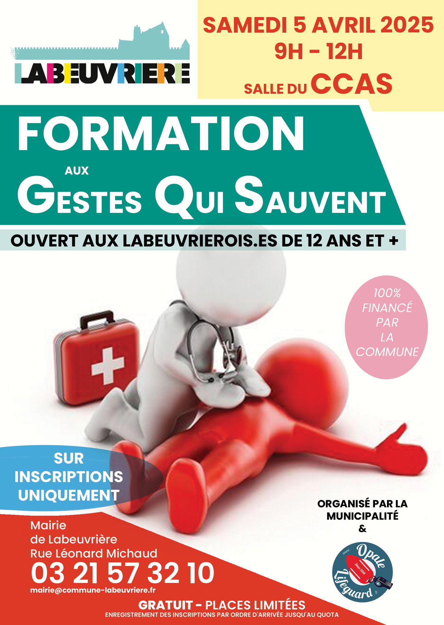 Mairie - ATTENTION : Changement de lieu, le rendez vous se fait au CCAS ...