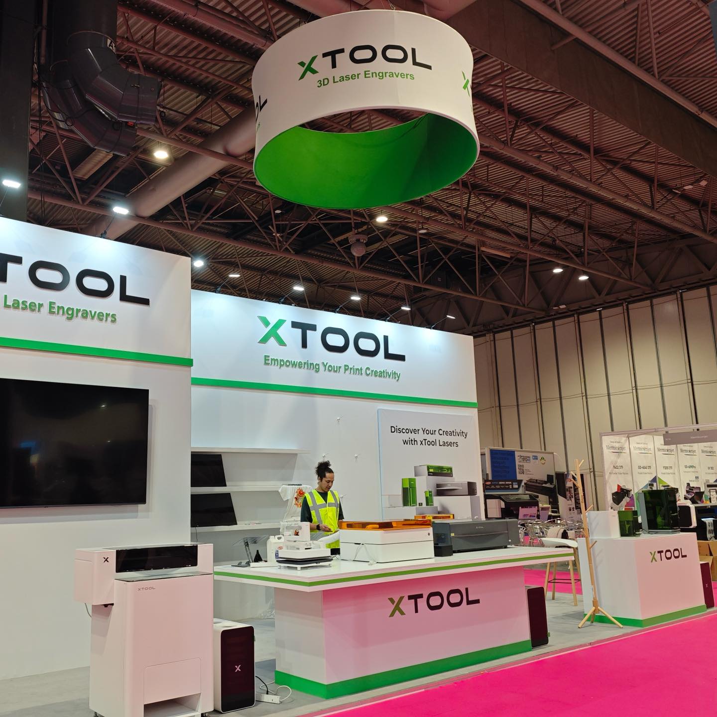 xTool - 🔥 xTool at Sign & Digital UK 2025! 🔥We’re all set... | Facebook