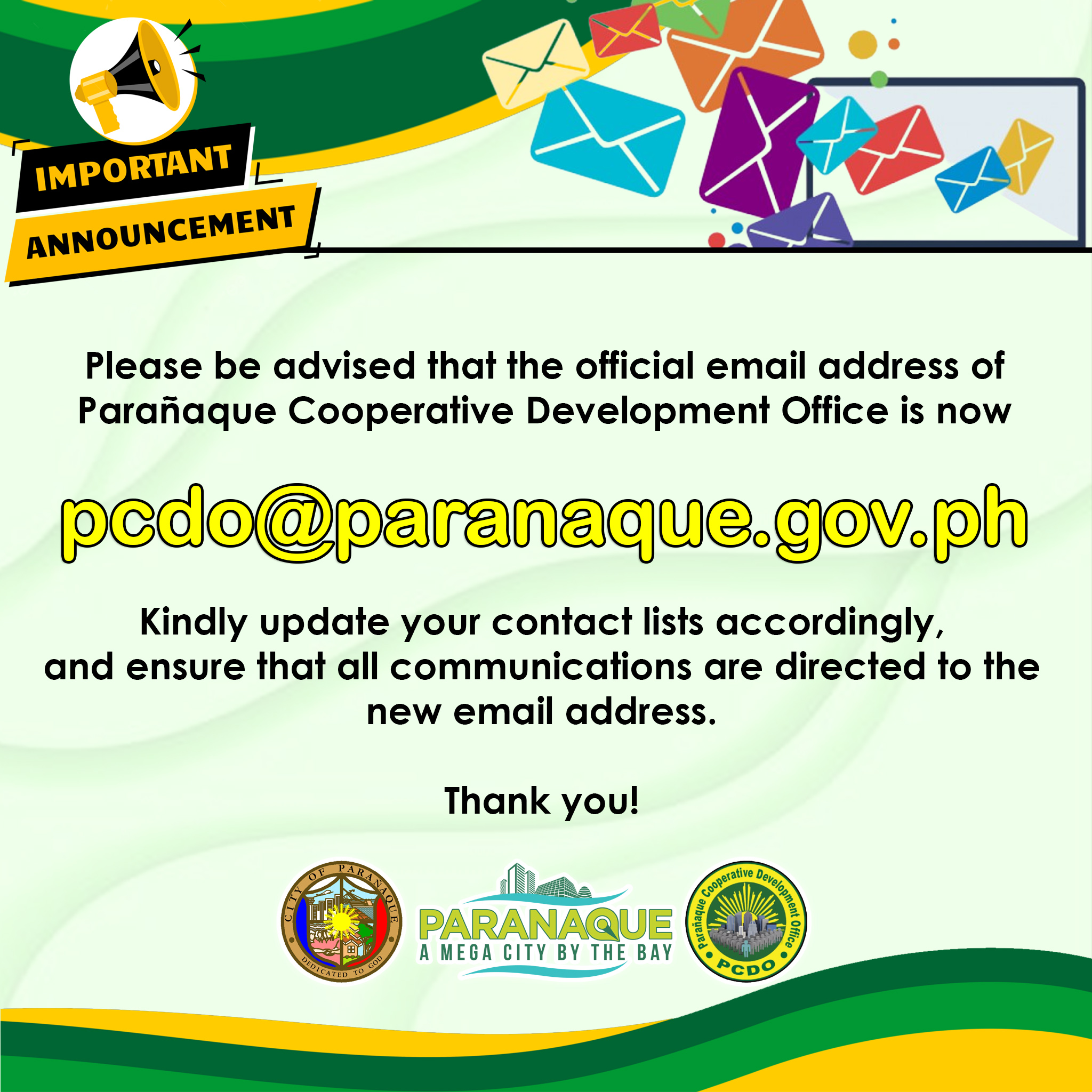 Parañaque Cooperative Development Office - PCDO | Parañaque