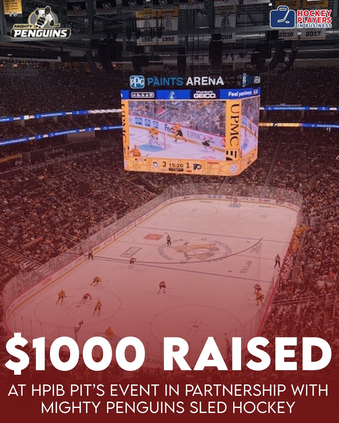 A few weeks ago, HPIB... - Hockey Players in Business - HPIB | Facebook