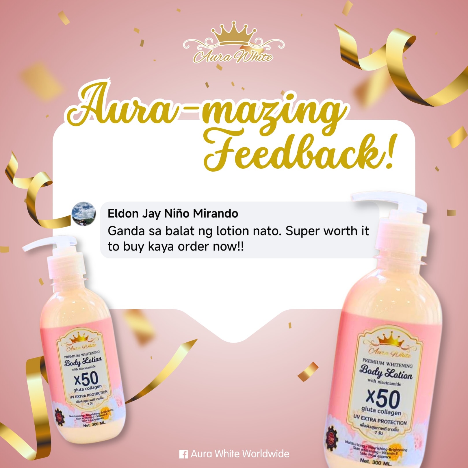 ✨ MISTINE White Spa Swiss Gold Whitening Lotion ✨ Experience visibly brighter, smoother-looking skin in just 4 weeks. Infused with 99.99% Swiss Gold and nourishing serum technology to help enhance radiance and