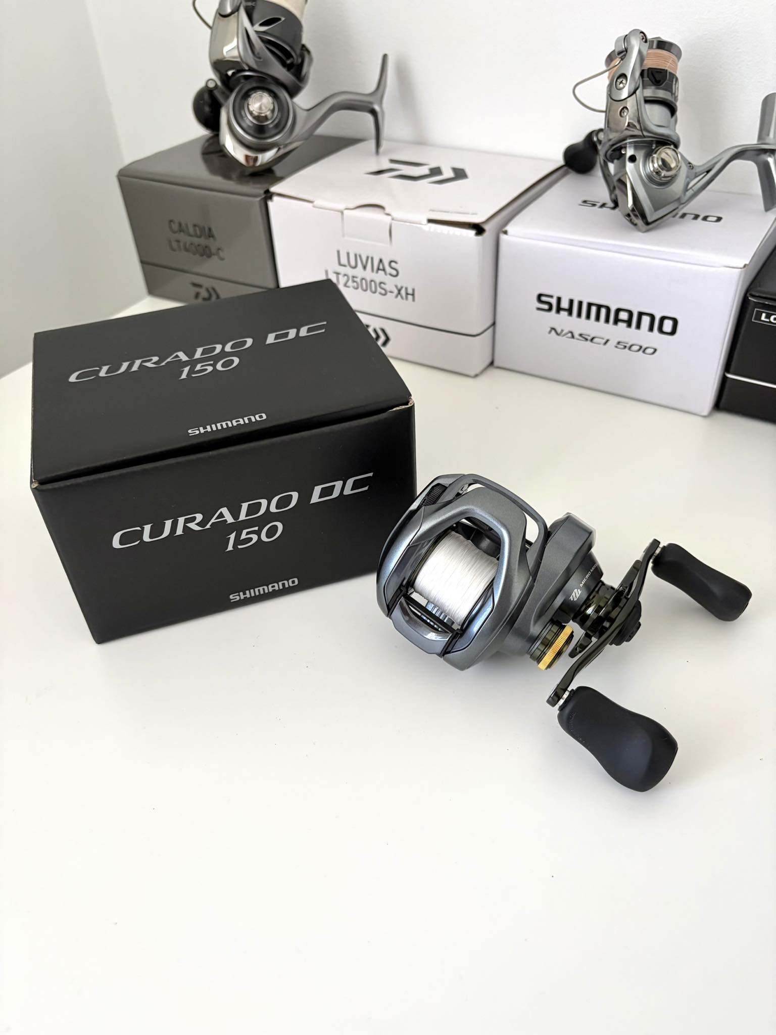 shimano chronarch or curado dc This means almost no backlash Shimano to Debut Chronarch CI4+