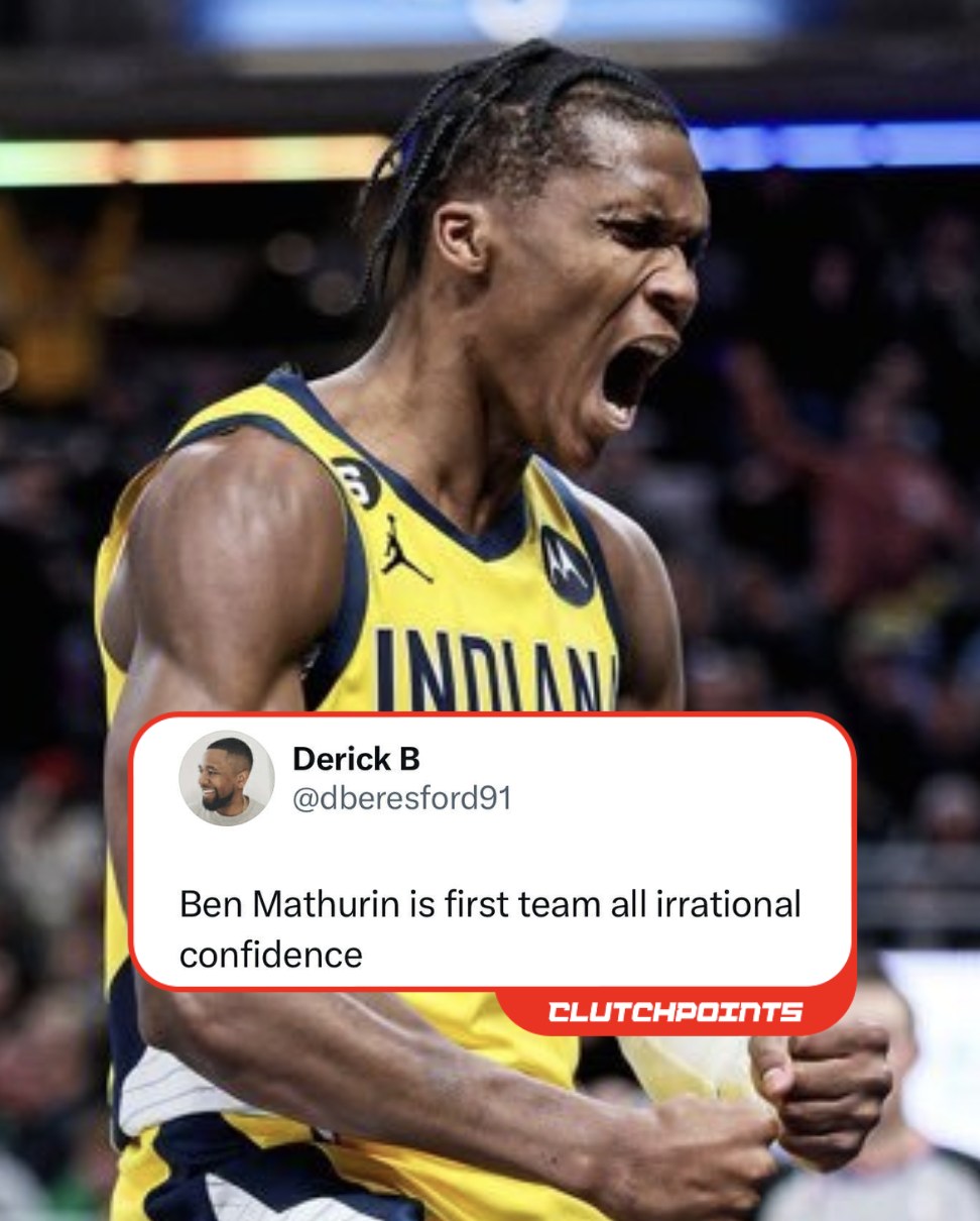 Pacers - That's gonna lead Benn Mathurin to the Most Improved Player ...