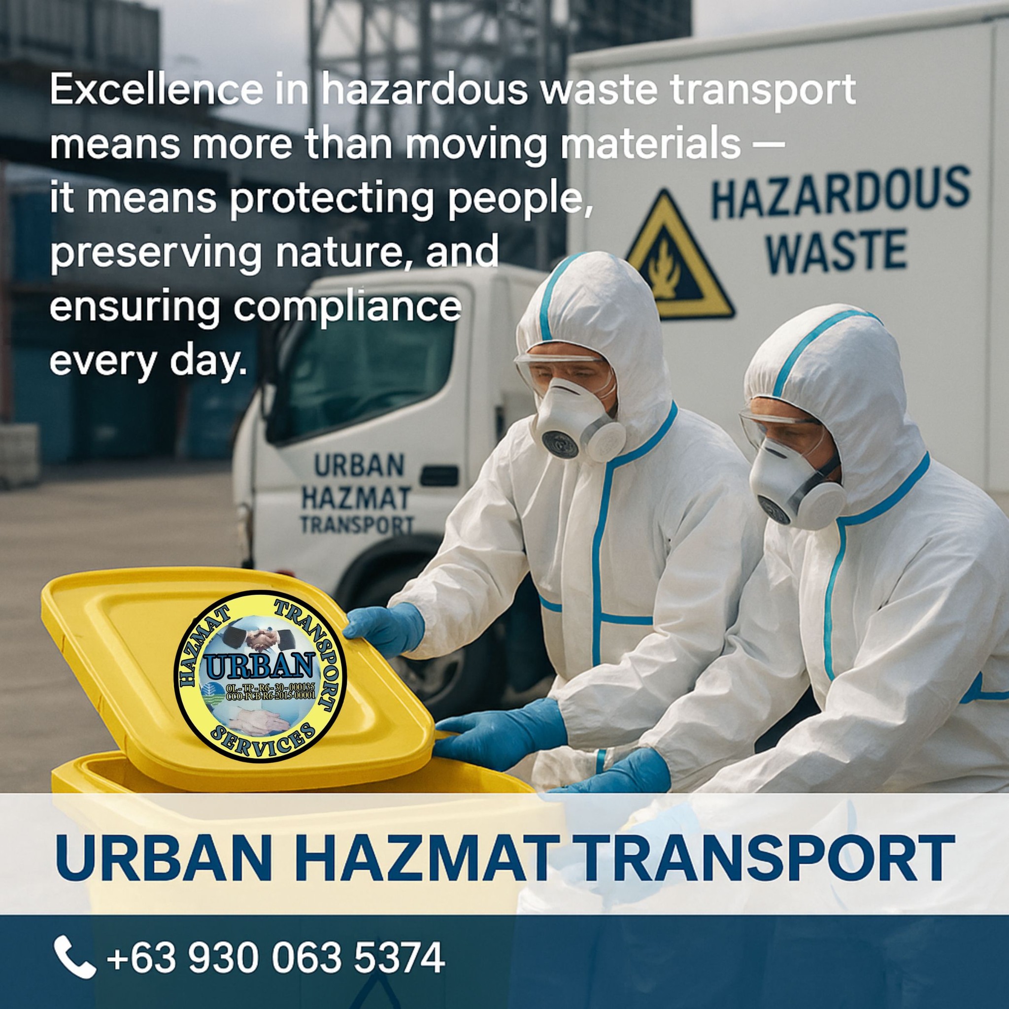 Picture of Hazardous Waste Transport and Services Urban Hazmat | Iloilo City