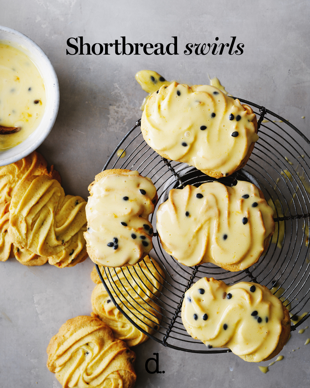 delicious. - These light-as-air shortbread swirls by Natalie Paull are ...
