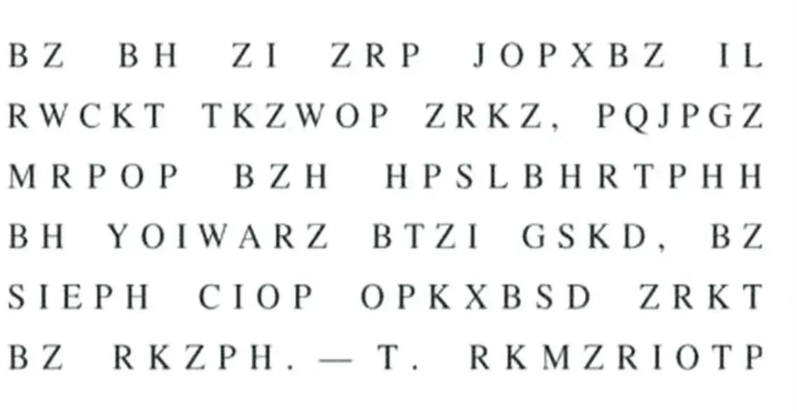 Linguistic - Your cryptogram is lying to you—/t/ isn’t the most ...