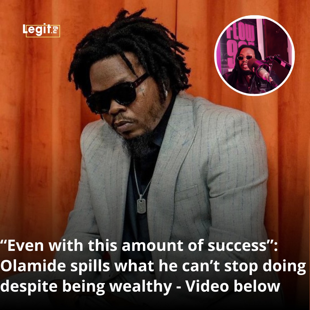 Legit.ng - Nigerian rapper Olamide opens up about an... | Facebook