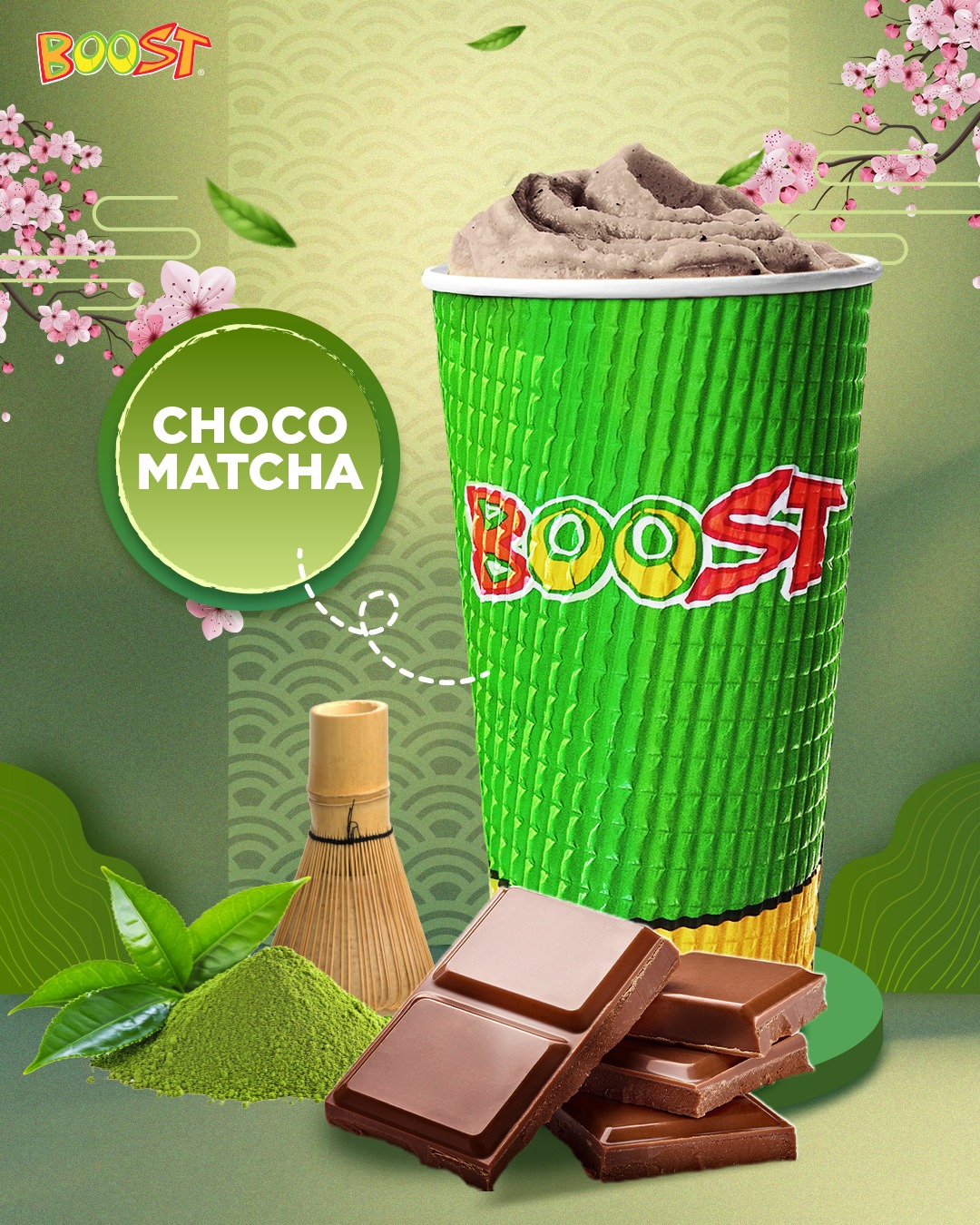 Boost - Introducing the smooth operator of the squad: Choco Matcha ...