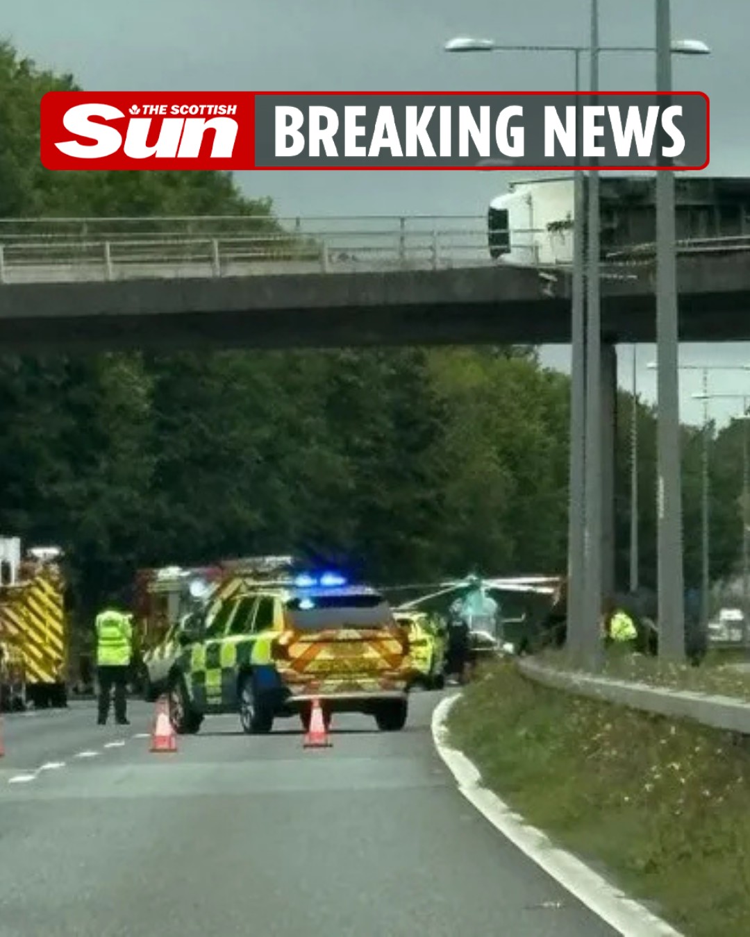 Major motorway closed in both... - The Scottish Sun | Facebook