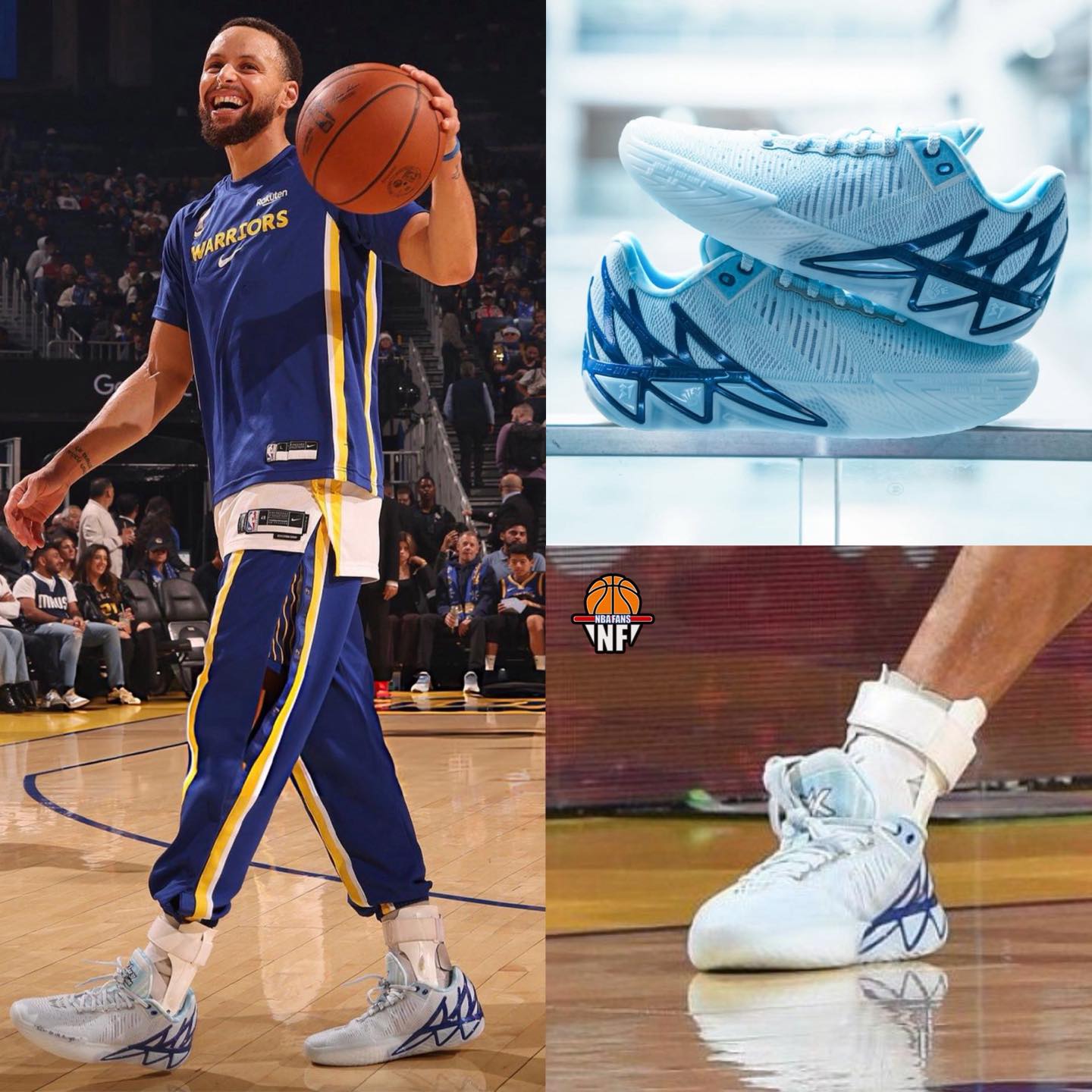 NBA - Stephen Curry shows love to Klay Thompson on Christmas 