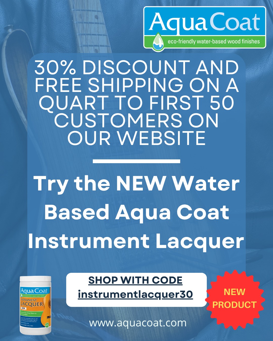 Aqua - Aqua Coat is proud to introduce our NEW Water-Based Instrument ...