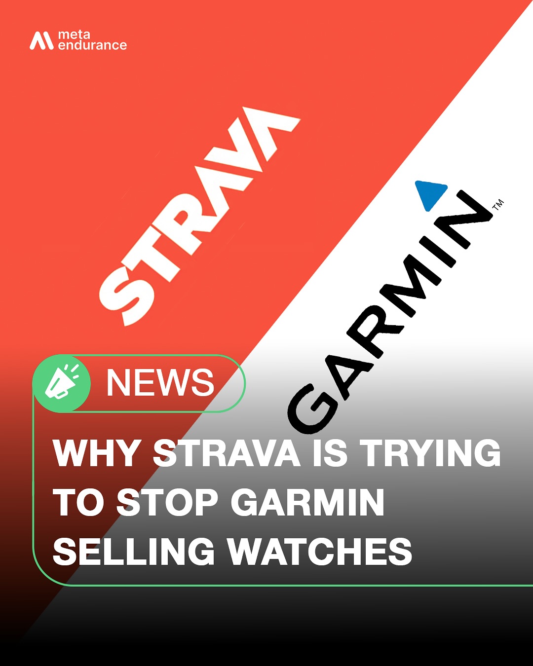 Meta Endurance - In a surprising move, @strava has filed a... | Facebook