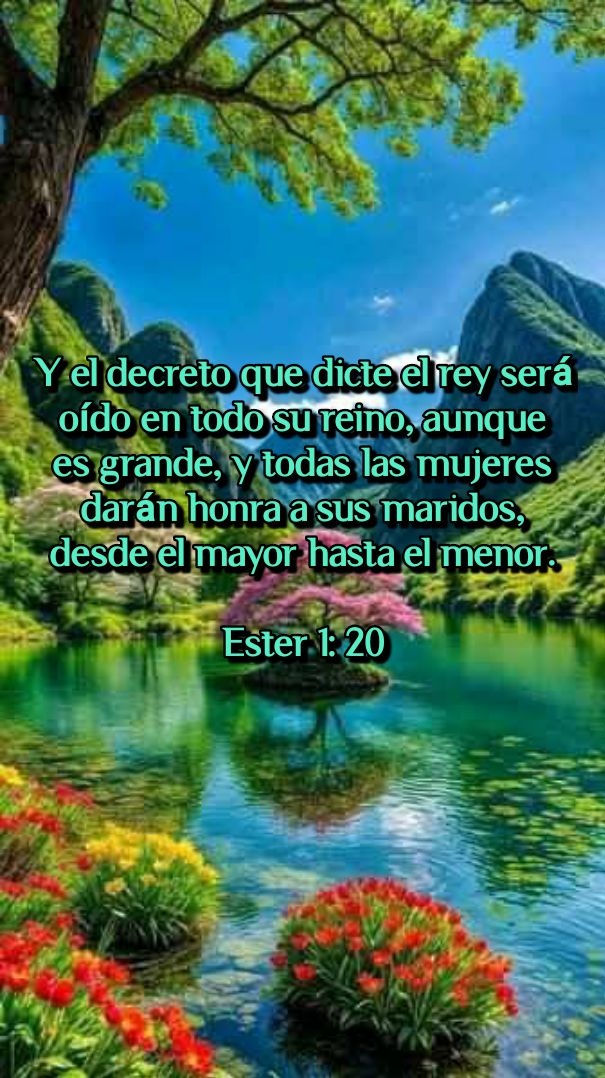Canal - EL DECRETO DEL REY Y SU IMPACTO En este versículo bíblico, se ...