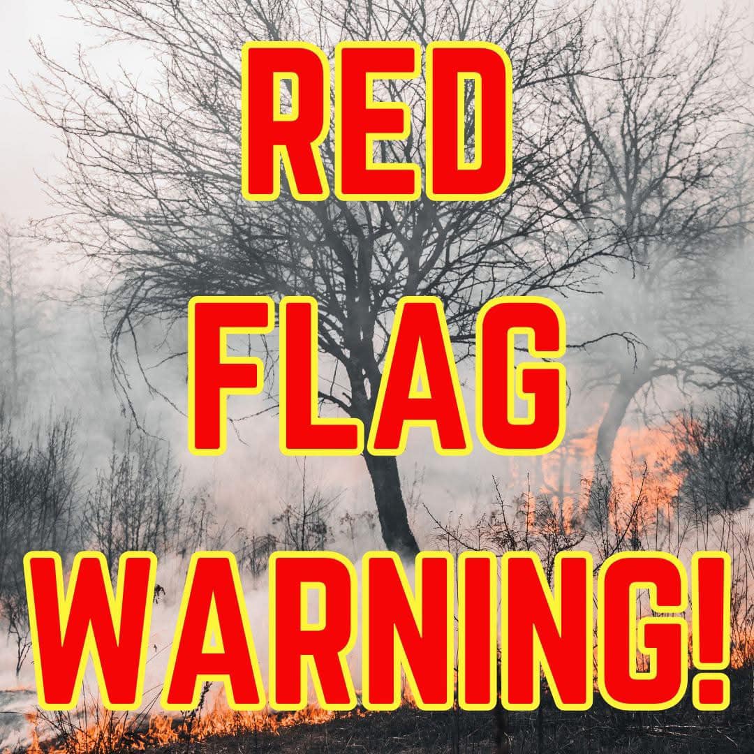 Ramiz - 🚨 RED FLAG WARNING IN EFFECT 🚨 • The National Weather Service ...
