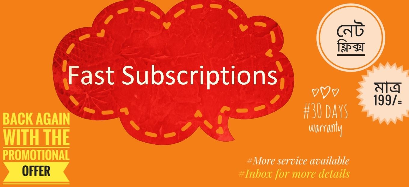 Fast Subscription - Home