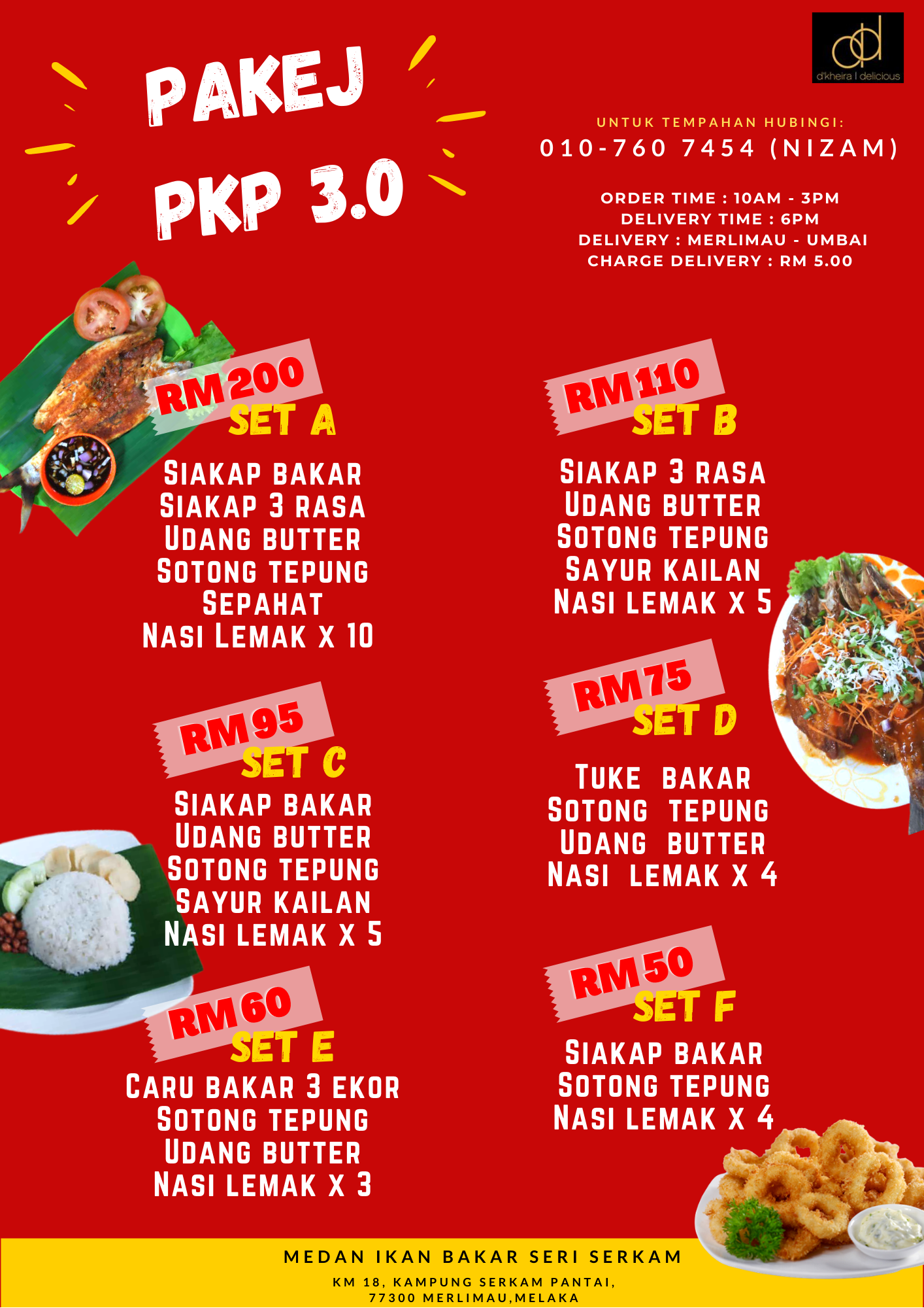 Medan Ikan Bakar Seri Serkam Home Facebook