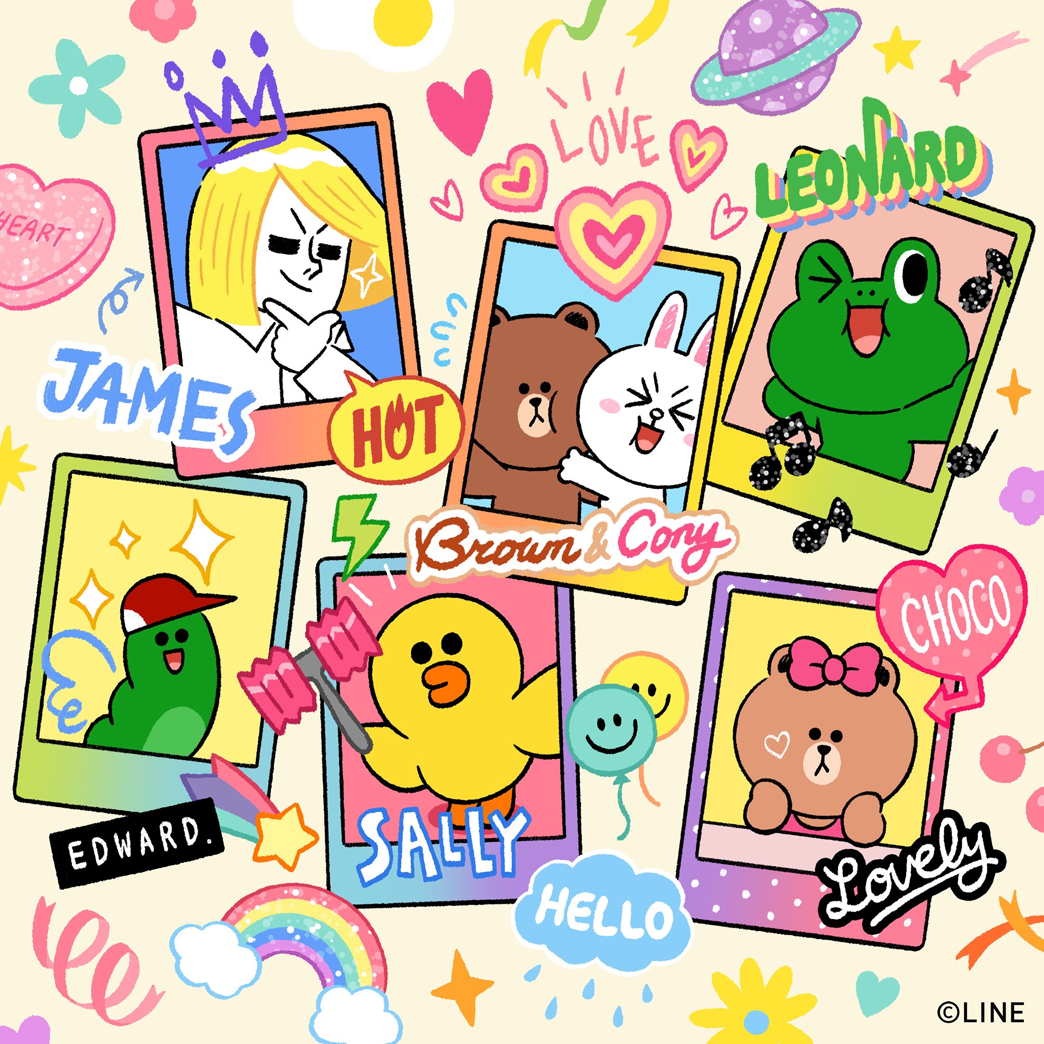 ตกแต่งรูปภาพเพื่อนๆ สะหน่อย... - LINE FRIENDS Thailand | Facebook