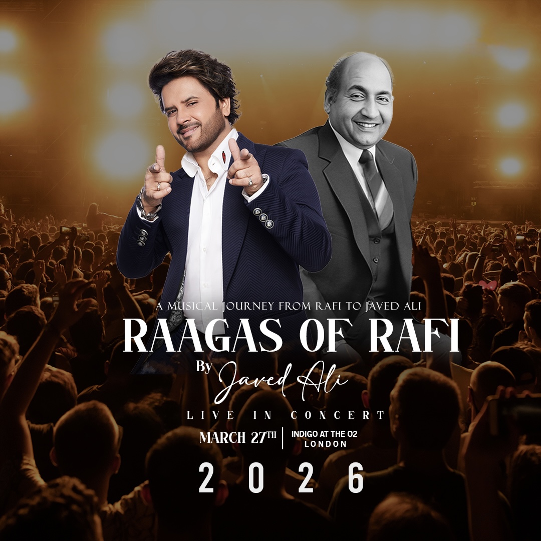 🆕 Javed Ali returns to indigo at The O2... - indigo at The O2 | Facebook