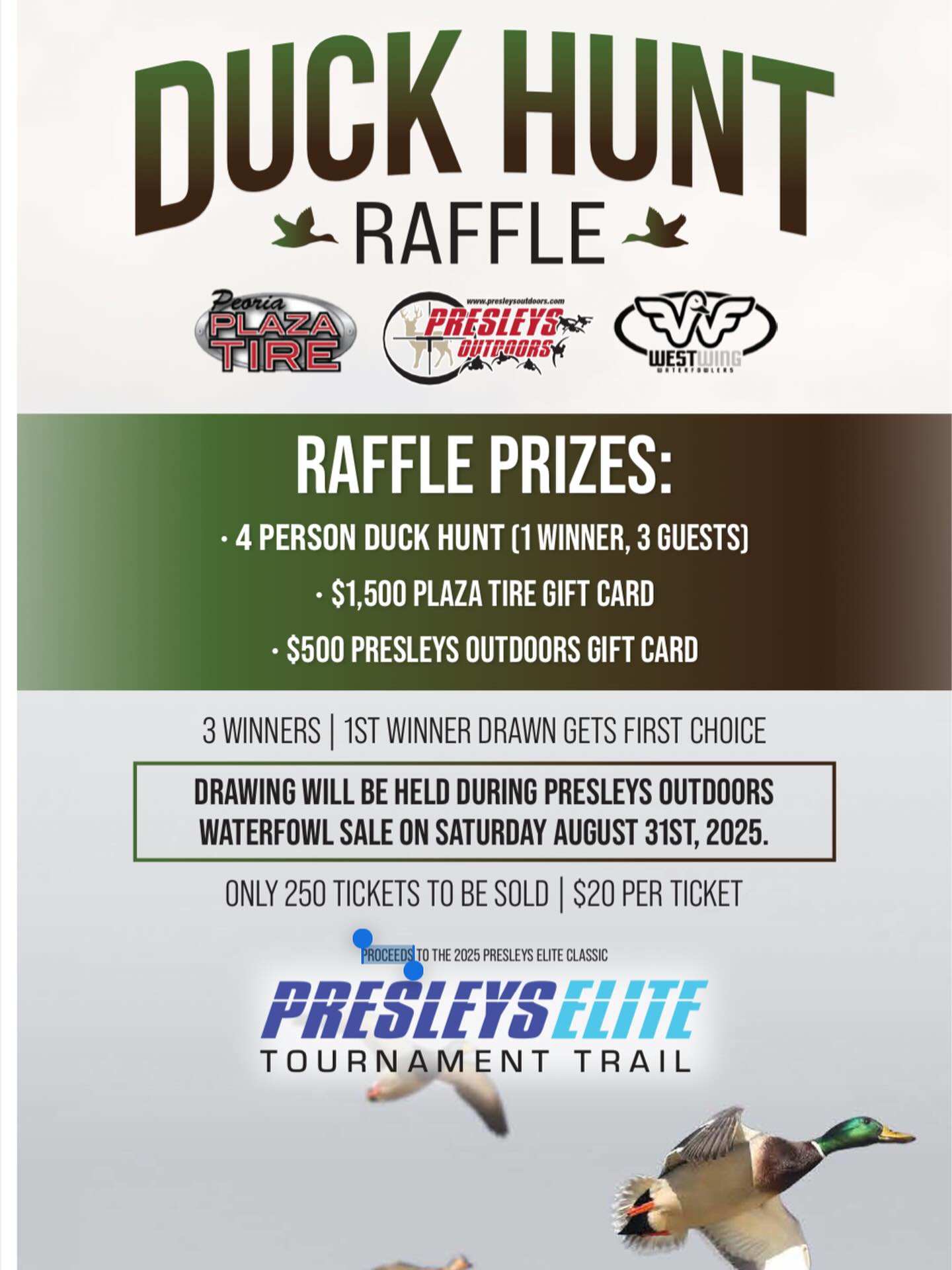 We have our winners drawn for the... - Presleys Outdoors | Facebook