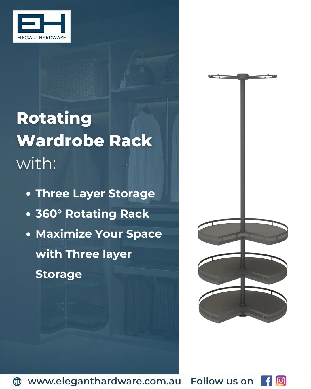 Elegant - Turn, choose, and slay! Our rotating rack makes finding your ...