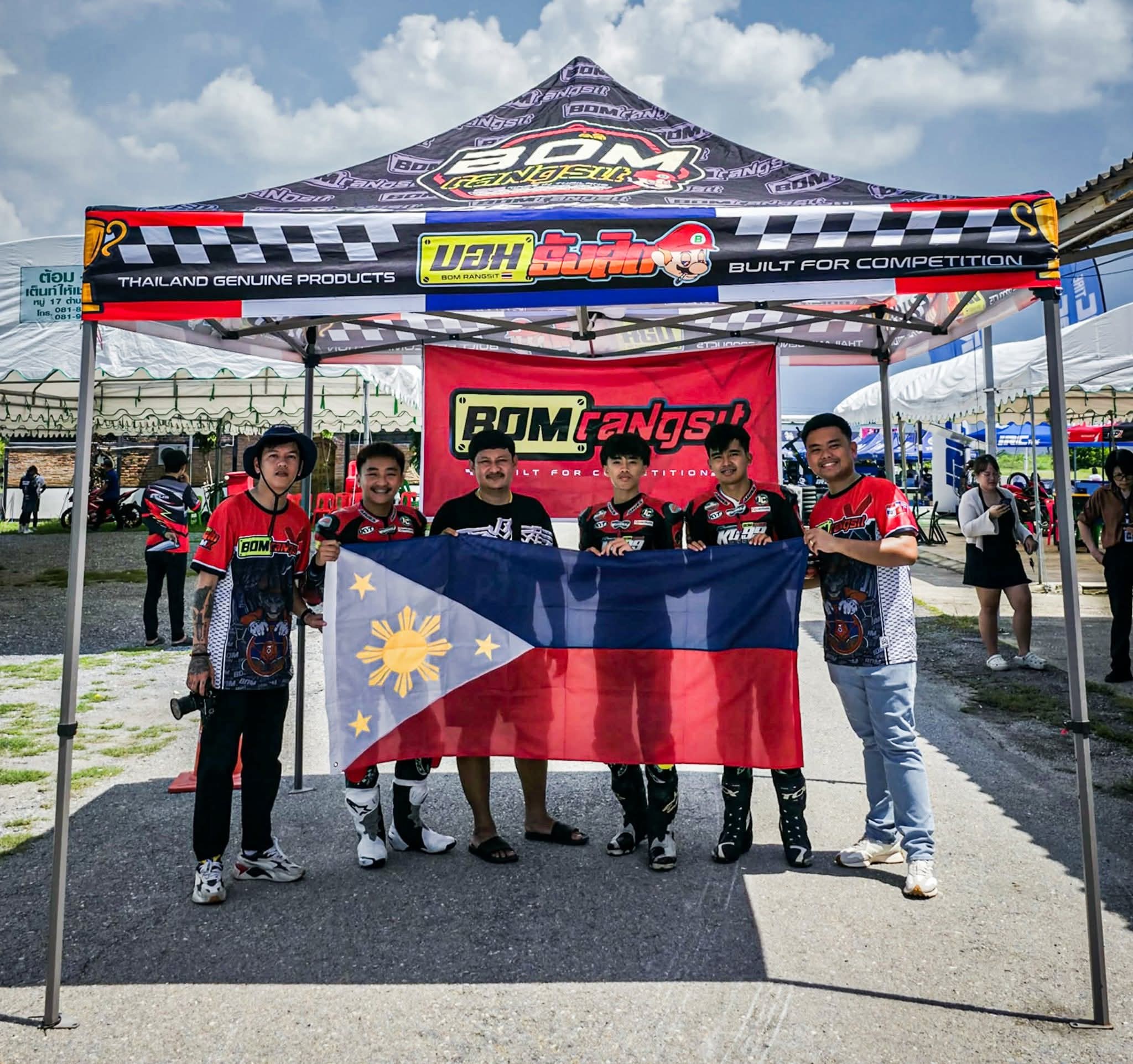 ??? Laban Pilipinas! Team NAMSSA KC99 BOMX have made its 