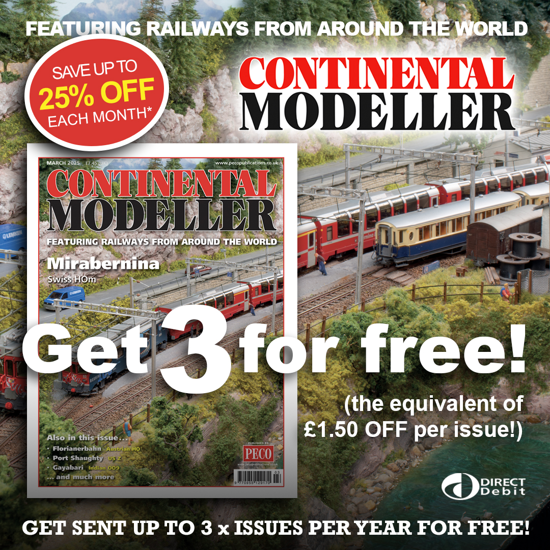 Railway Modeller - The March issue of Continental Modeller is out now ...