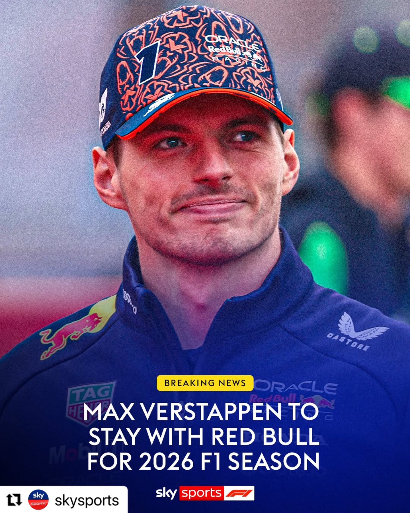 Motorsport - Max Verstappen has confirmed he will remain with Red Bull ...