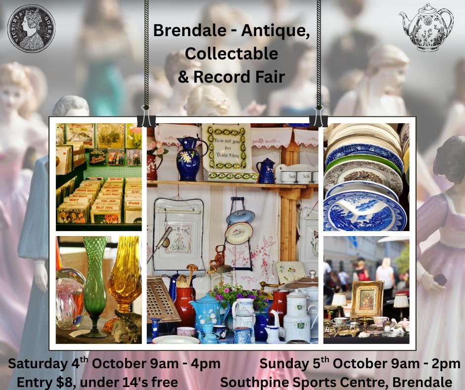 Join us at the BRENDALE Antique, Collectable & Record fair. Whether you ...